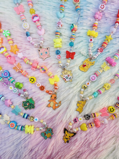 Gotta Catch 'Em All Beaded Phone Charm