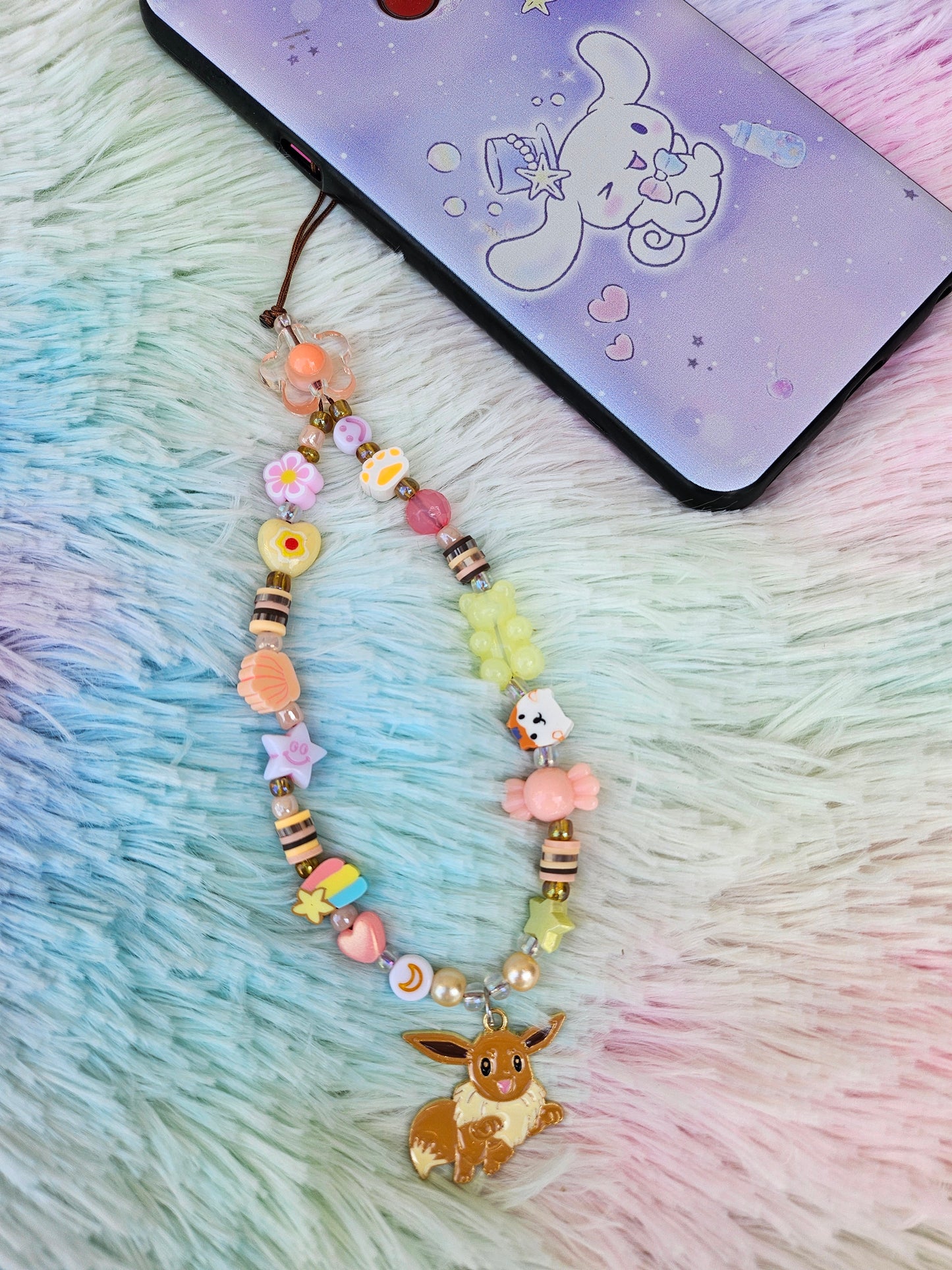 Gotta Catch 'Em All Beaded Phone Charm