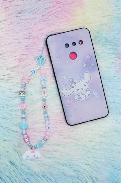 Kitty and Friends Custom Beaded Phone Charm